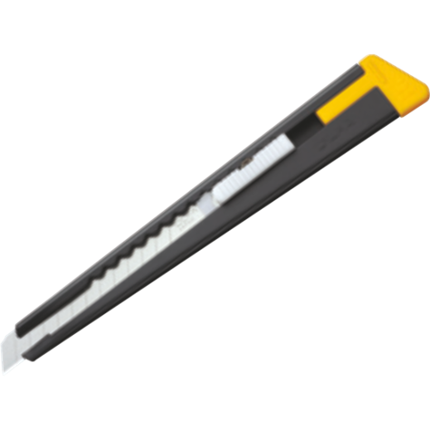 100-180-BLACK - OLFA Cutter Standard, schwarz