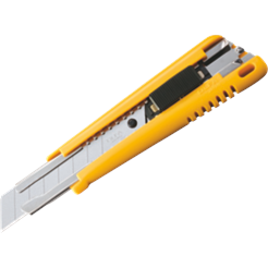 100-EXL - OLFA Eco Heavy Duty - Cutter mit automatisch verriegelnder Klinge