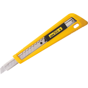100-NA-1 - OLFA Universalmesser mit Gummigriff und automatischer Verriegelung