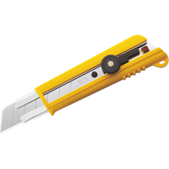 100-NH-1 - OLFA Universalmesser mit Gummigriff und Ratschenverriegelung