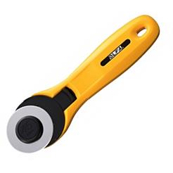 100-RTY-2/C - OLFA Splash Rotationsmesser, gelb oder blau - 45 mm