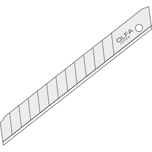 120-AB-10 - OLFA Snap-Off Klingen 45° - 10 Stk.