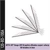 120-BD-100a - NT Abbrechklingen 30° extra scharf - 5 x 10 Stück