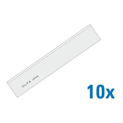 120-BS10B - OLFA 100mm Dual-Edge Schaberklingen -10 Stk.