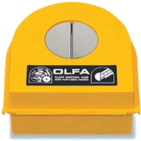 120-DC-2 - OLFA Sicherheitsbehälter für Klingen UNIT