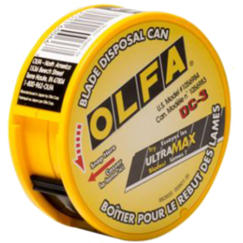 120-DC-3 - OLFA Sicherheitsbehälter für Klingen - Eimer
