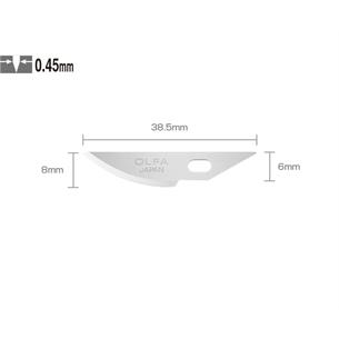 120-KB4-R - OLFA Klingen KB4-R/5 für Cutter AK-4