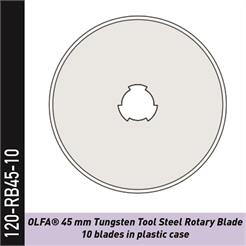 120-RB45-10 - OLFA Klingen RTY-2/DX, 2NS, 2G, 2C - 10 Stck.