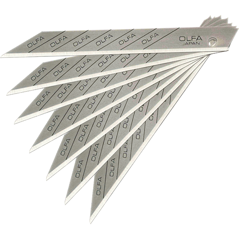 120-SAB-10 - OLFA Snap-Off Klingen 30° 10 Stk.