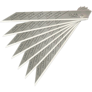 120-SAB-10 - OLFA Snap-Off Klingen 30° 10 Stk.