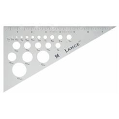 250-ML8 - 250-ML8 - TRIANGEL LINEAL ALU -21 cm