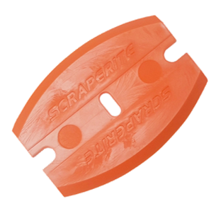 300-009C - SCRAPERITE Schaberklingen orange - 30 Stck.