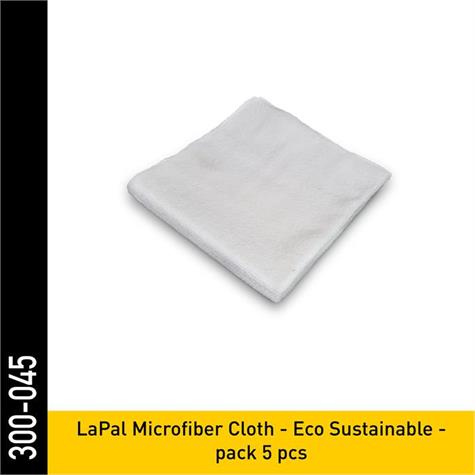 300-045 - LaPal microfiber cloth - eco sustainable (pack 5pcs)