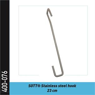 400-076 - SOTT Edelstahlhaken - in zwei Größen verfügbar