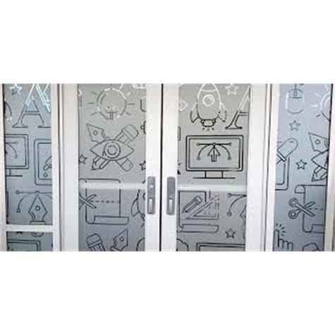 CAP Glasdekorfolie Dusted Bubble Free 137 cm x 50 m